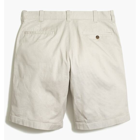 J.Crew 9" Flex Chino Short Mens Stone Beige Classic Preppy Coastal Size 38 NWT - Picture 4 of 14
